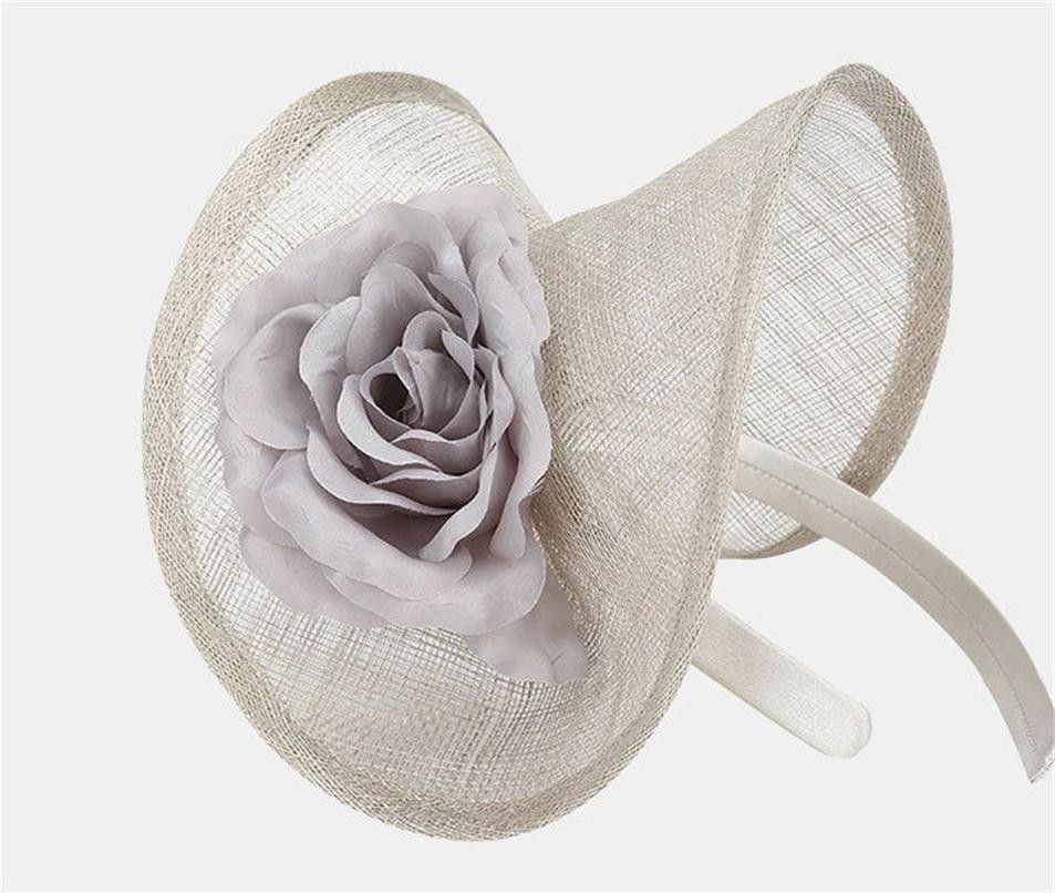 Lady Sinamay Church Hat Wholesale Women Straw Hat for Sale