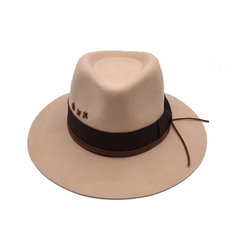 Fashion Unisex Fedora Hats Wide Brim Panama Hat Custom Womens Ombre Fedora Hats
