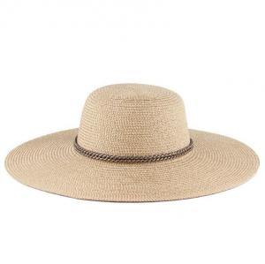 2022 High quality big brim floppy paper foldable straw hats beach sun for woman summer
